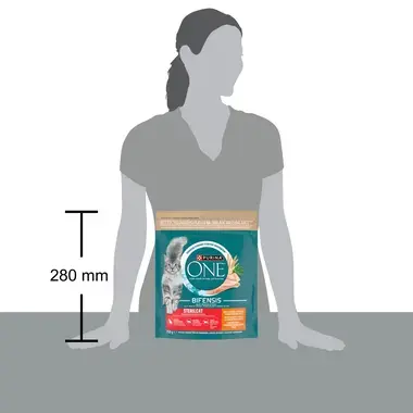 Purina ONE Bifensis Sterilised granule pro kočky kuře