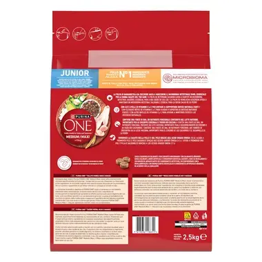 Purina ONE® Medium/Maxi Junior granule pro štěňata kuře