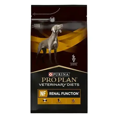 PURINA® PRO PLAN® VETERINARY DIEST Canine NF Renal Function, granule pro psy - přední strana