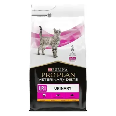 ​PURINA® PRO PLAN® VETERINARY DIETS Feline UR St/Ox Urinary, granule pro kočky s kuřetem - přední strana