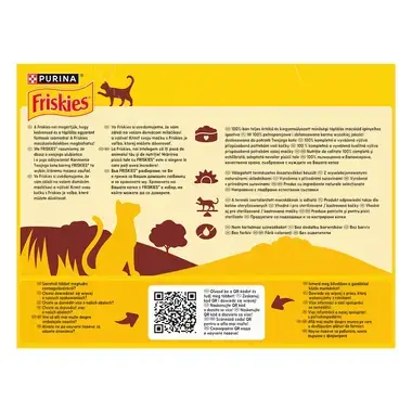 Friskies® Multipack pro dospělé kočky kuře - zadní strana
