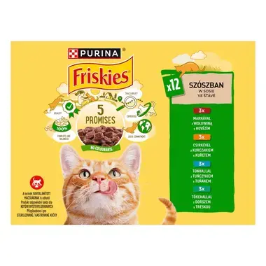 Multipack ve šťávě (hovězí/kuře/tuňák/treska) - přední strana