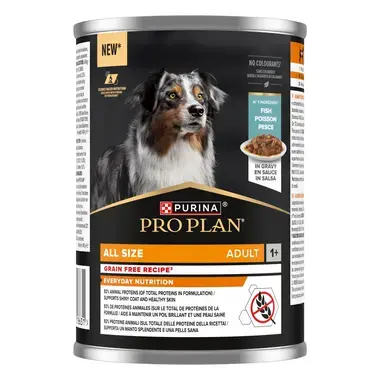 PRO PLAN ALL SIZE ADULT Everyday Nutrition konzerva pro psy s rybami ve šťávě