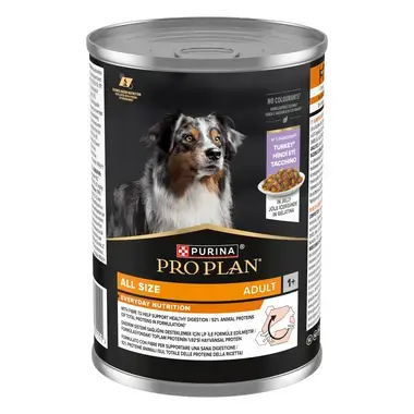 PRO PLAN ALL SIZE ADULT Everyday Nutrition konzerva pro psy s krůtou v želé