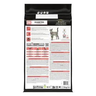 PRO PLAN® Veterinary Diets – cukrovka - zadní strana