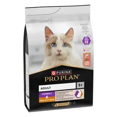 PURINA® PRO PLAN® ADULT HAIRBALL CARE s lososem 3kg