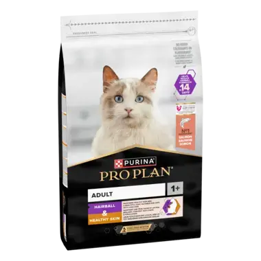 PURINA® PRO PLAN® ADULT HAIRBALL CARE s lososem 10kg