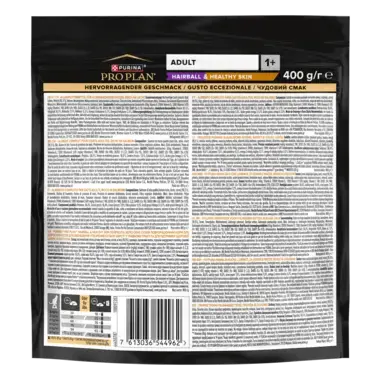 PURINA® PRO PLAN® ADULT HAIRBALL CARE s lososem 400g