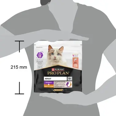 PURINA® PRO PLAN® ADULT HAIRBALL CARE s lososem 400g
