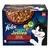 Felix Sensations Jellies multipack výběr - hovězí s rajčaty, kuře s mrkví, kachna, jehněčí v lahodném želé 24x85 g