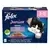 FELIX Fantastic Junior Multipack s hovězím, kuřecím, sardinkami, lososem v želé 12x85g
