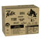 FELIX Fantastic Multipack s hovězím, kuřecím, tuňákem, lososem 120x85g