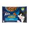 Felix Sensations Jellies multipack s lososem a treskou v lahodném želé 4x85 g