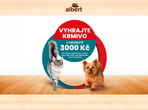 Vyhrajte balíček krmiva PURINA ONE v hodnotě 3000 Kč!